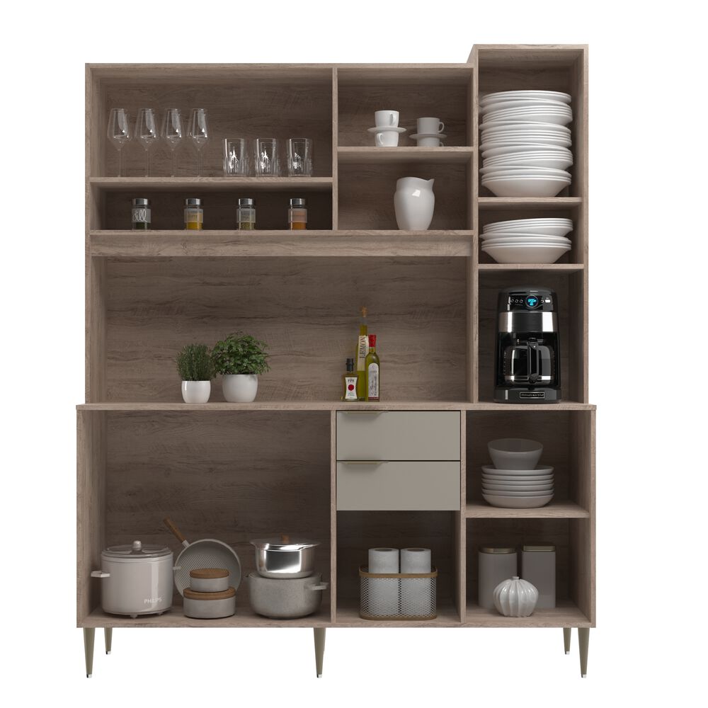 Mueble De Cocina Casaideal Parma / 6 Puertas / 2 Cajones image number 2.0